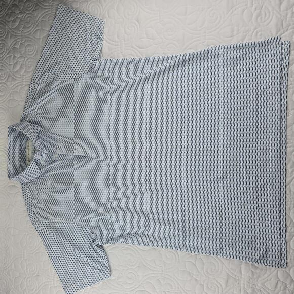 Donald Ross Men's Swordfish Fish pattern golf Polo Shirt Size Small - Picture 2 of 7